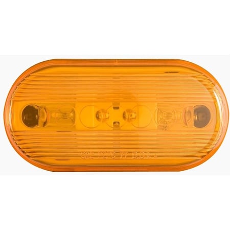 Optronics Yellow Surfance Mount Dual Bulb Marker/Clearance Light, 2-Wire MC66AB